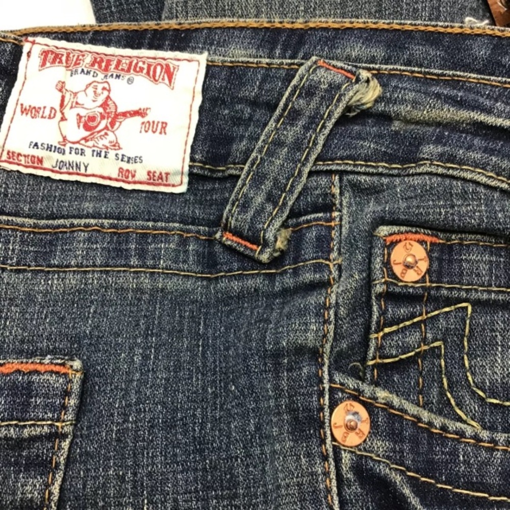 True Religion Johnny Jeans Dark Dusty NWT Sz 32 - Picture 9 of 13